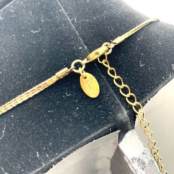 Lia Sophia Triple Strand Floating Bead Necklace - Gold/Multicolor, 27"L - Picture 6 of 8